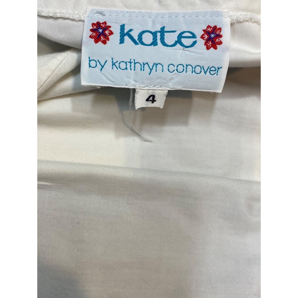 Vintage Kate By Kathryn Conover Dress 4 Plaid Checkered Modest Cottage - Picture 15 of 16
